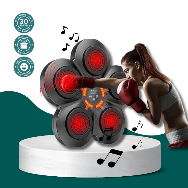 Interactive Music Boxing Machine