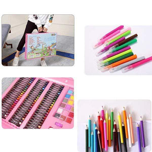 176PCS Tri Fold Easel Art