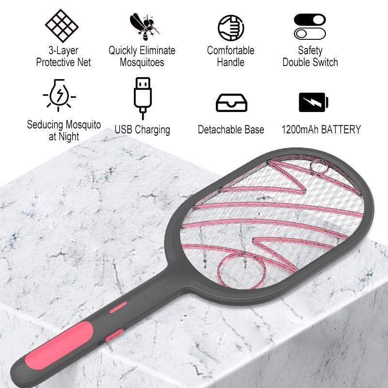 Electric Fly Swatter - Bug Zapper Racket