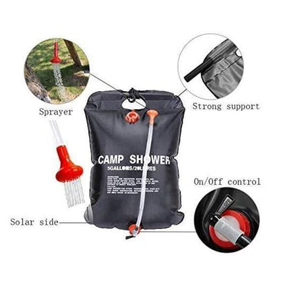 Portable Camping Solar Shower Bag