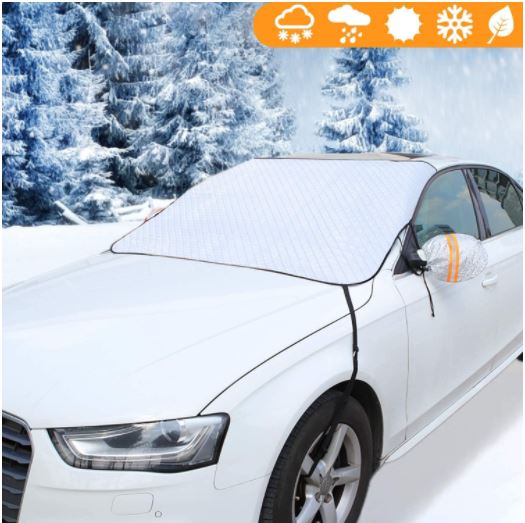 Car Windshield Snow Cover - Magnetic and Reflective