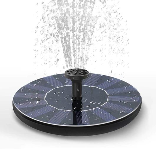 Solar Fountain Water Pump - Powered Floating Garden Fountain