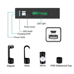 WIFI Endoscope Borescope Camera